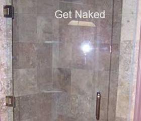 Get Naked Bathroom Decal